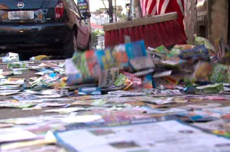 Limpurb coleta 125 toneladas de material eleitoral em Salvador - Eleições  2016 - R7 Bahia