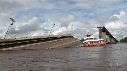 Resultado de imagem para Buscas nÃ£o encontram carros nem vÃ­timas apÃ³s queda de ponte no ParÃ¡; trabalho seguirÃ¡ nesta segunda