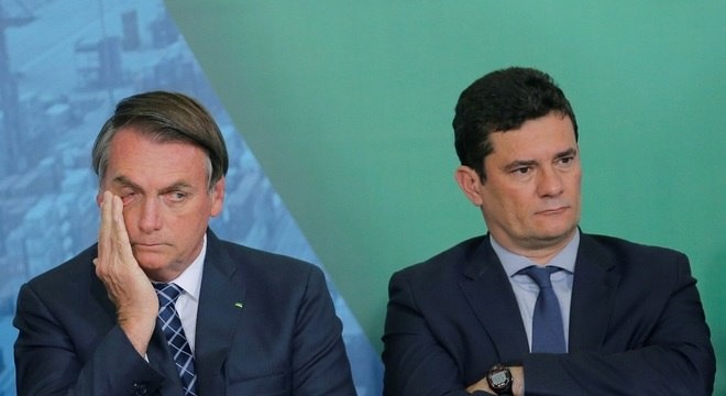 Bolsonaro publica foto e lembra apoio a Moro em 'Vaza Jato ...