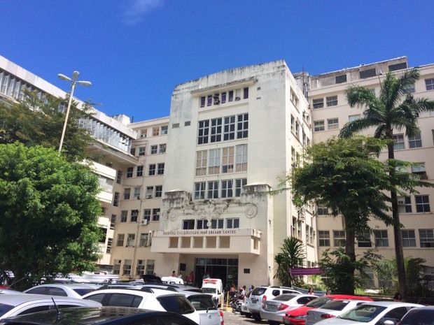 Hospital das Clínicas foi alvo de ação criminosa, na terça-feira (Foto: Alan Oliveira/ G1)