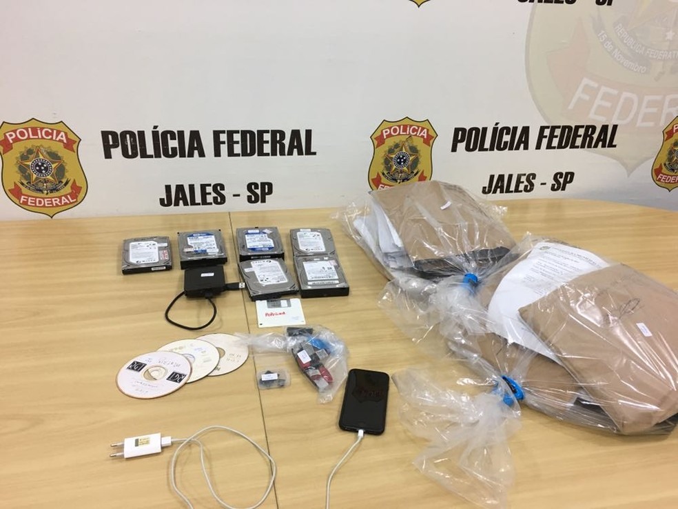  Mandados de busca e apreensão foram cumpridos pela Polícia Federal (Foto: Divulgação)