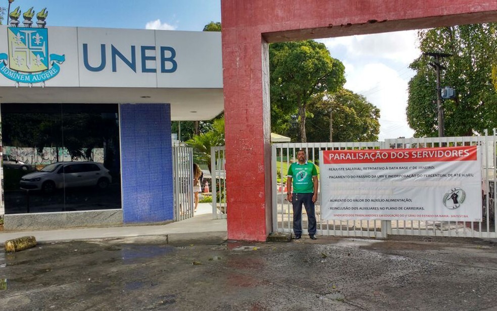 Servidores técnicos da Uneb param atividades por cinco dias, a partir desta segunda-feira (26) (Foto: Divulgação/ Sintest)