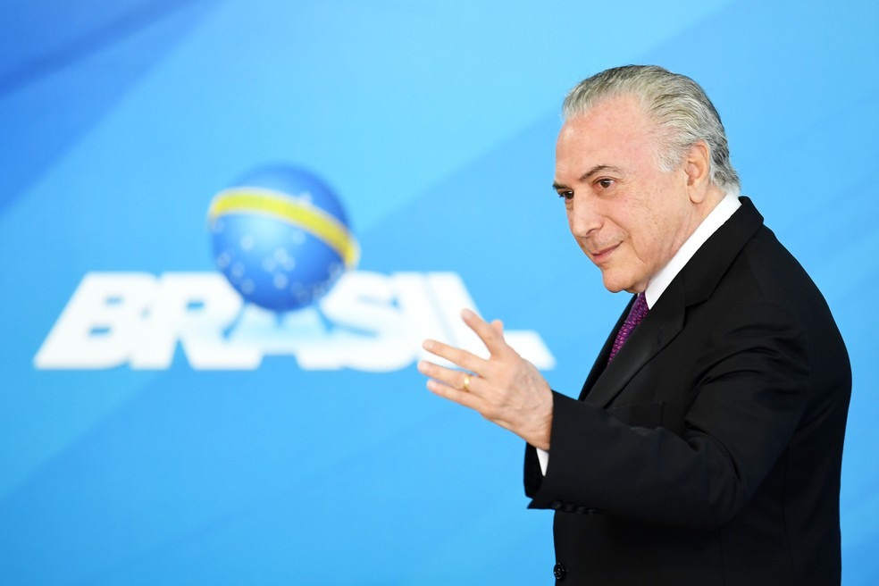 O presidente Michel Temer (Foto: Evaristo Sa/AFP)