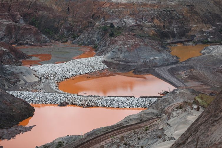 Mariana (MG) - Barragem de FundÃ£o, operada pela mineradora Samarco, dois anos apÃ³s a tragÃ©dia do rompimento da estrutura de contenÃ§Ã£o de rejeitos (JosÃ© Cruz/AgÃªncia Brasil)