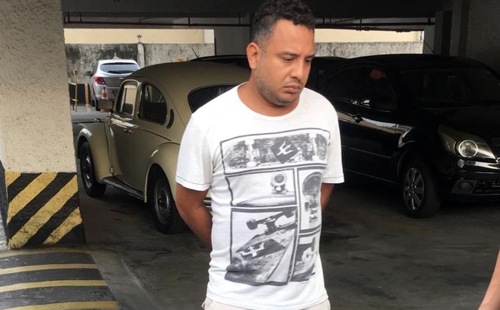 Jorge Teixeira de Oliveira, o Mohamed, preso em Laranjeiras â?? Foto: PCERJ