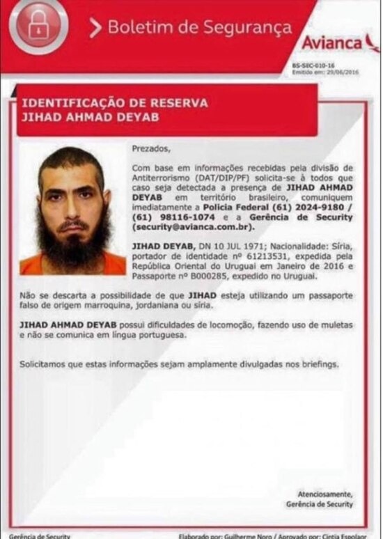 Sírio Jihad Ahmad Diyab, ex-preso de Guantánamo acolhido como refugiado no Uruguai