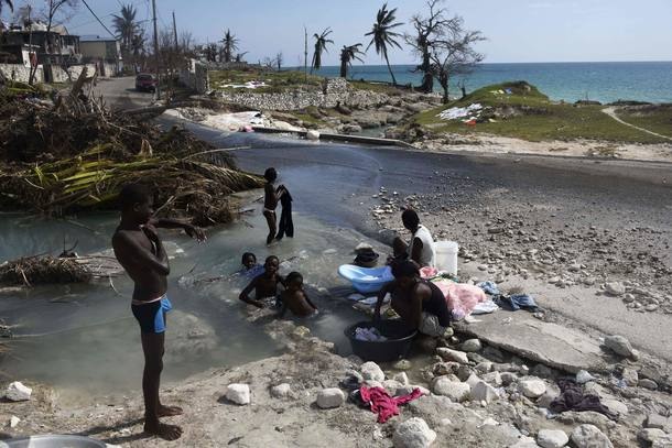 Furacão no Haiti