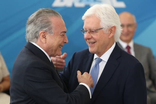 Temer e Moreira Franco