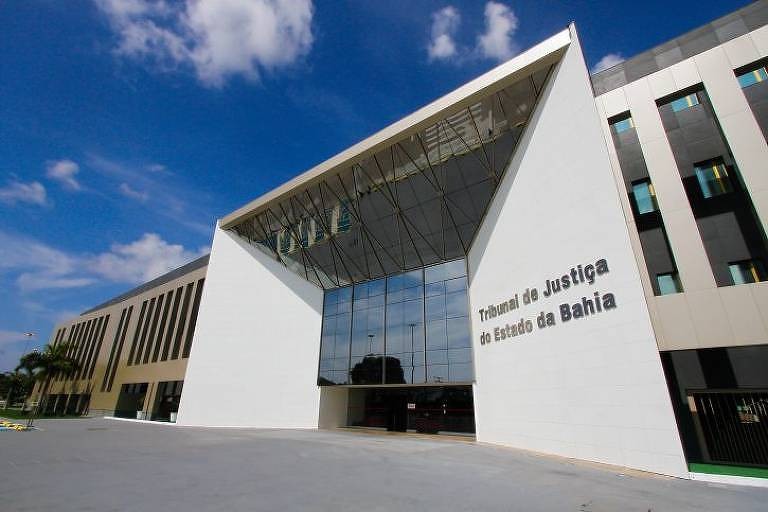 Fachada do Tribunal de JustiÃ§a da Bahia 