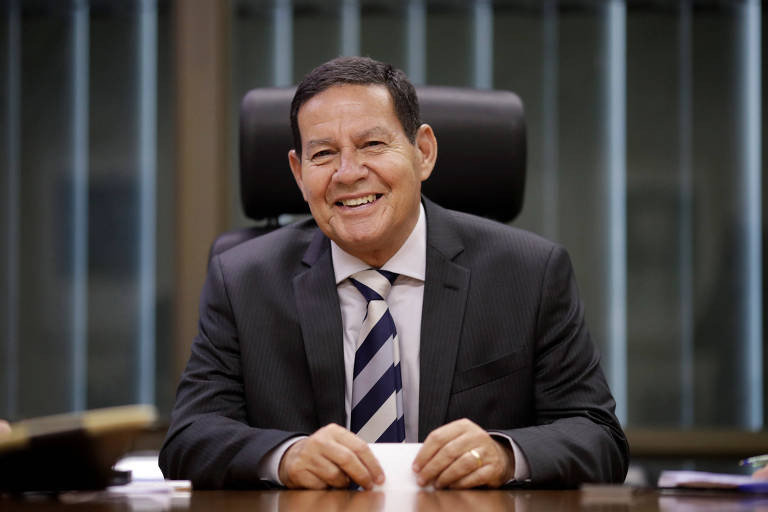 O vice-presidente da RepÃºblica, general Hamilton MourÃ£o