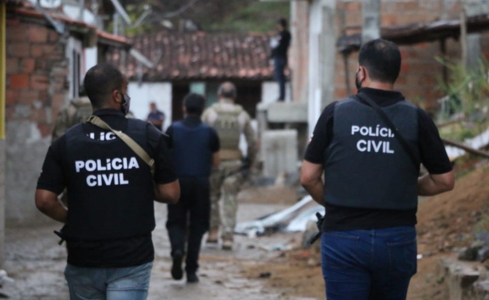 Operação Cidade Heroica, realizada em Cachoeira no dia 19 de março deste ano — Foto: Divulgação/SSP-BA