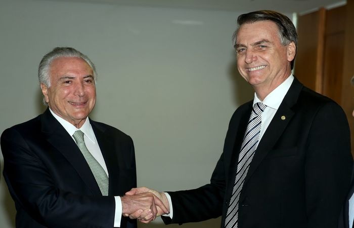 Resultado de imagem para Temer: Bolsonaro precisa de 'crÃ©dito'; FHC defende que presidente seja 'Ã¡rbitro'