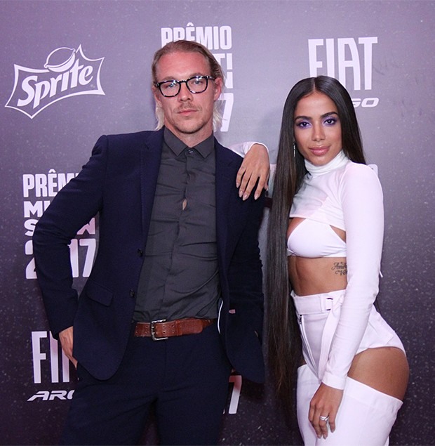 Anitta e Diplo (Foto: Wallace Barbosa/ AgNews)