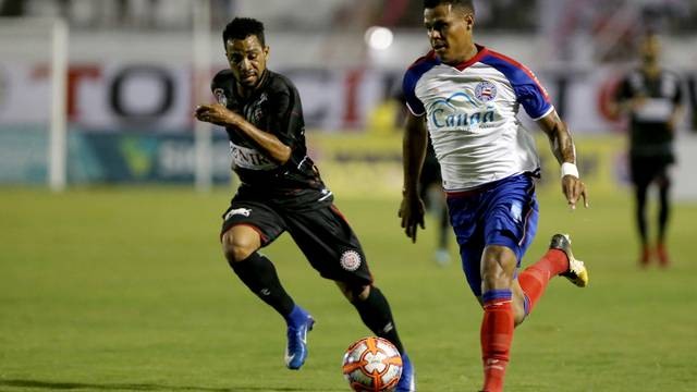 Bahia e AtlÃ©tico de Alagoinhas empataram em 1 a 1 no CarneirÃ£o