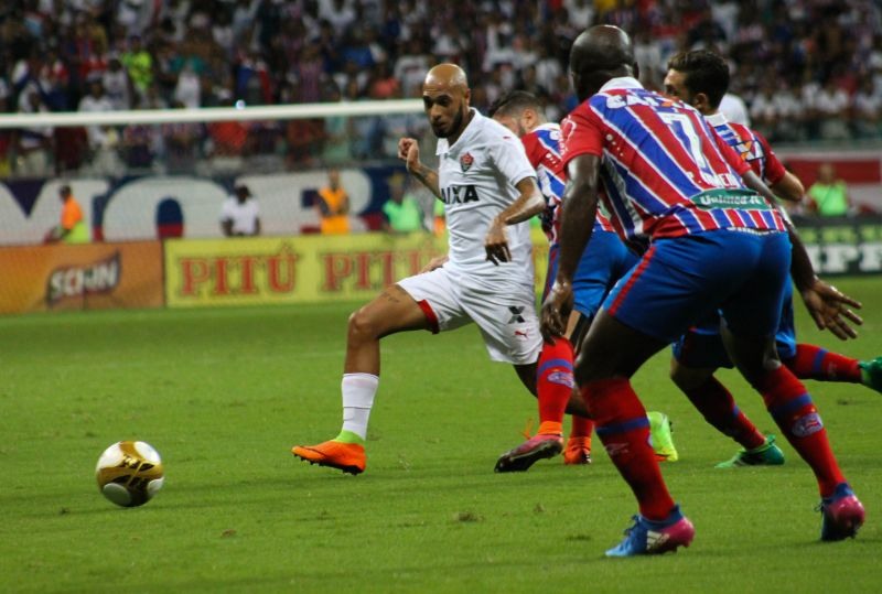 Resultado de imagem para Vitória arranca empate no Ba-Vi da Fonte e mantém vantagem na final do Baiano