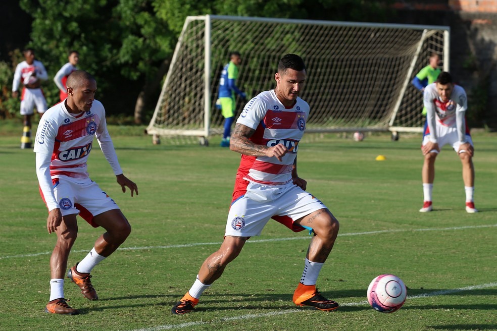 Nino ParaÃ­ba estÃ¡ de volta entre os relacionados do Bahia (Foto: Felipe Oliveira / DivulgaÃ§Ã£o / E. C. Bahia)