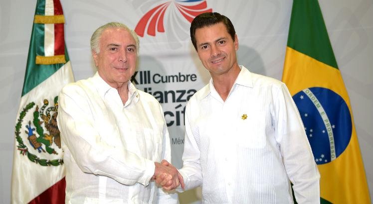 Resultado de imagem para Presidentes do Brasil e MÃ©xico discutem expansÃ£o do comÃ©rcio bilateral