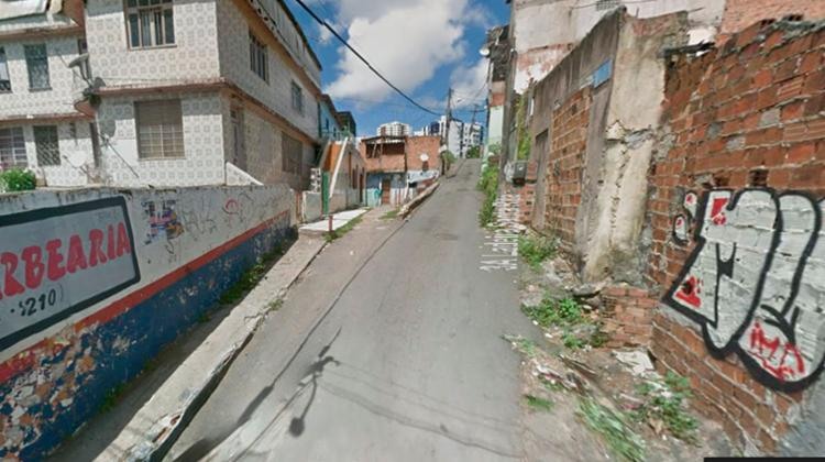 O crime aconteceu na terceira ladeira da Santa Rita no Matatu de Brotas - Foto: Reprodução | Google Maps