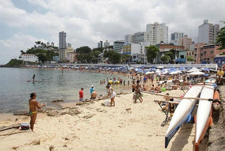 Drogas seriam comercializadas nas praias da Barra - Foto: Alessandra Lori | Ag. A TARDE