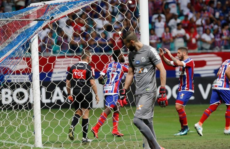 Tricolor saiu atrás do placar, mas buscou triunfo e ficou a apenas um ponto da Pré-Libertadores - Foto: Margarida Neide l Ag. A TARDE