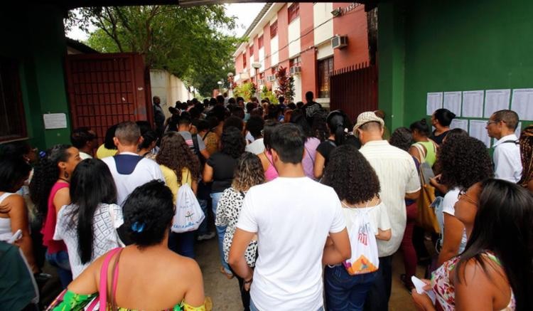 Estudantes voltarão aos locais de prova neste domingo - Foto: Margarida Neide | Ag. A TARDE | 05.11.2017