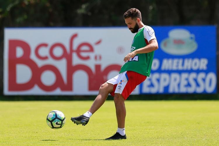 O argentino foi o líder de assistências do Tricolor no Brasileirão - Foto: Marcelo Malaquias | EC Bahia