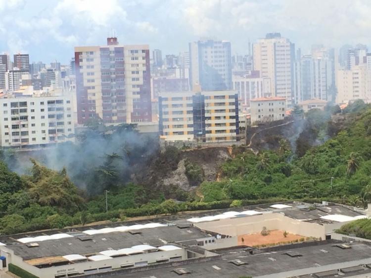 As causas do incêndio não foram informadas - Foto: Cidadão Repórter | WhatsAap