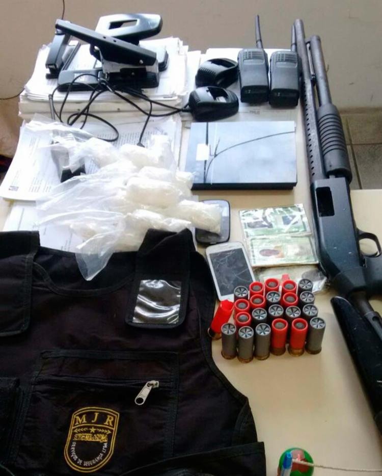 Material apreendido pela polícia durante a operação - Foto: Divulgação | Polícia Civil