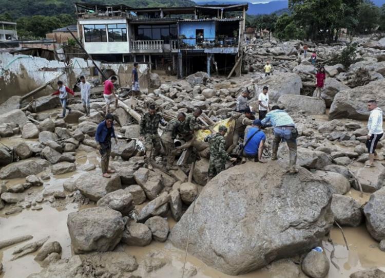 Os números são atualizados a todo instante - Foto: Exército da Colômbia | AFP