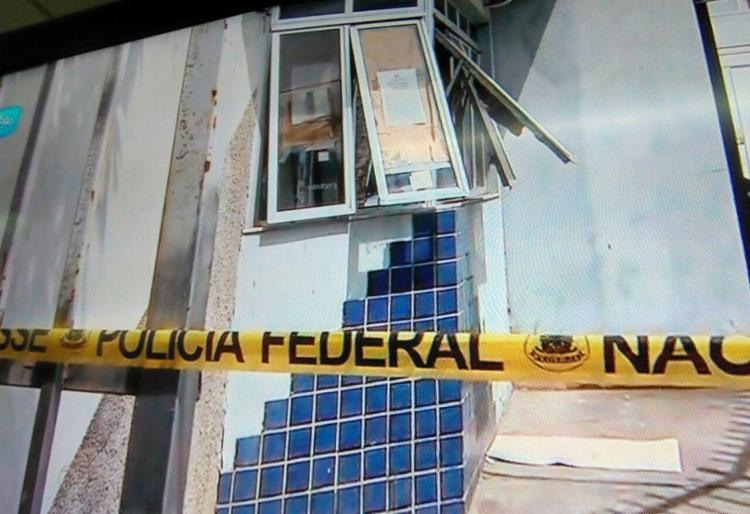 Depósito fica em frente da sede da Polícia Federal - Foto: Reprodução | TV Record