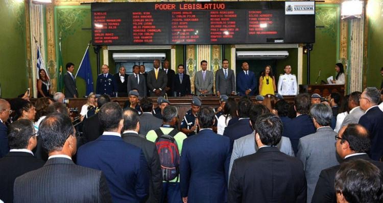 “Temos que acelerar os trabalhos ainda nesse primeiro semestre”, diz presidente da Câmara Léo Prates - Foto: Reginaldo Ipê | Divulgação