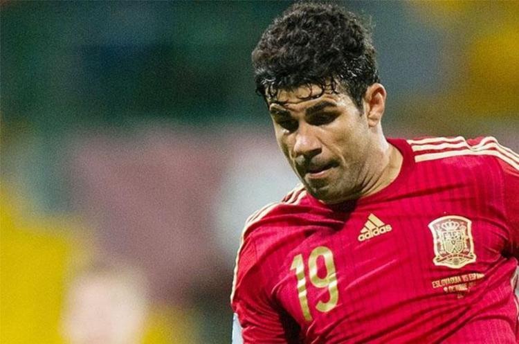 Diego Costa vai reforÃ§ar o ataque da Espanha ao lado do tambÃ©m brasileiro Rodrigo Moreno - Foto: AFP