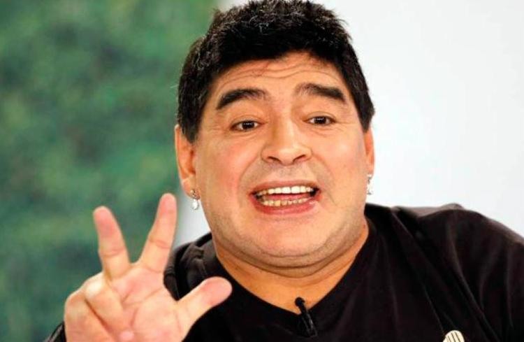 A confirmação de Maradona como embaixador marca o fim de uma série de rusgas com a Fifa - Foto: Agência Reuters