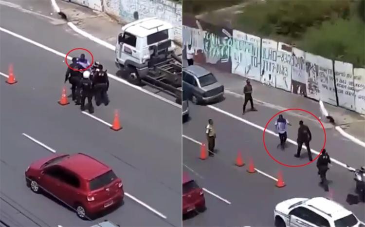 Caso aconteceu durante blitz da Transalvador, na Rua Alfazema, no Caminho das Ãrvores - Foto: ReproduÃ§Ã£o l Instagram l @jornalatarde