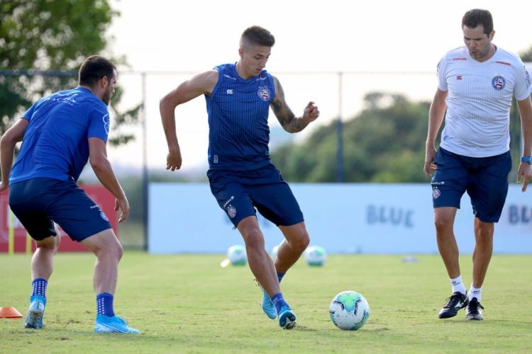 Reintegrado ao elenco, Ramírez vai para o jogo | Foto: Felipe Oliveira | EC Bahia - Foto: Felipe Oliveira | EC Bahia