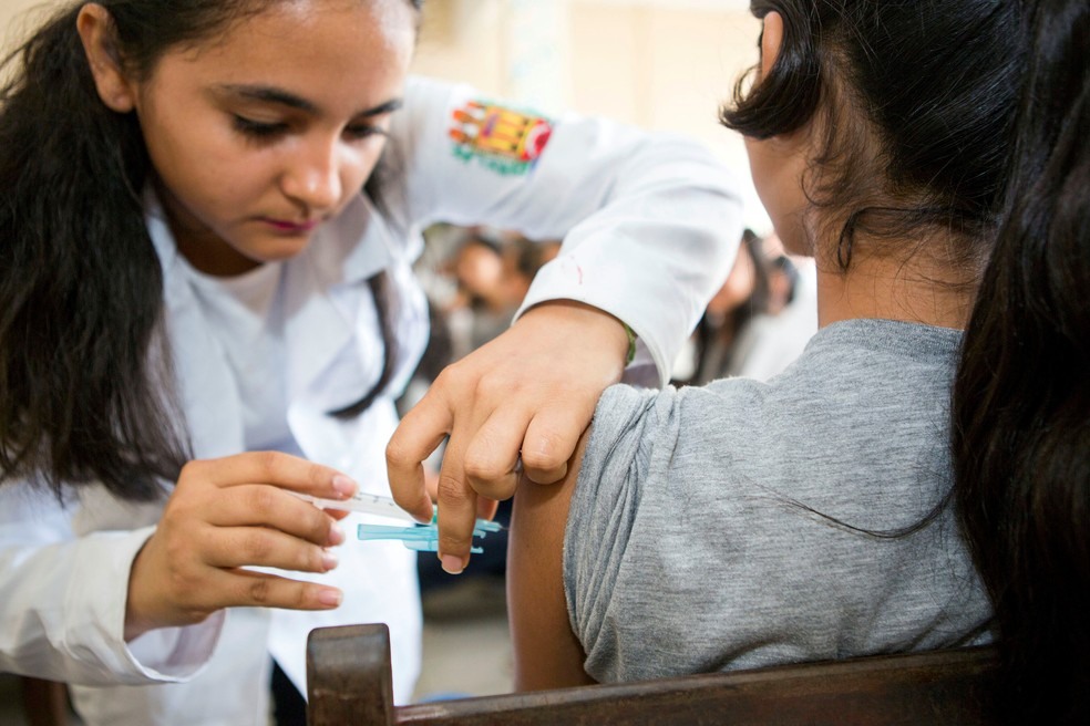 Vacina contra HPV: MinistÃ©rio da SaÃºde lanÃ§a nova campanha (Foto: Ascom Sespa)