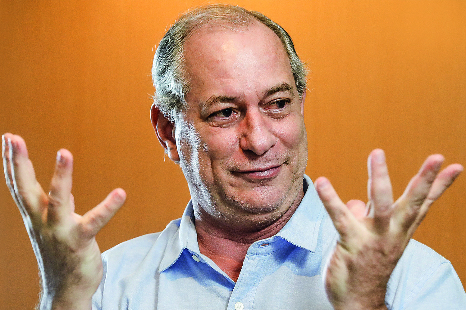 OLHO NELES?- Ciro Gomes: aliados do presidenciável têm altas taxas de adesão a propostas do governo -