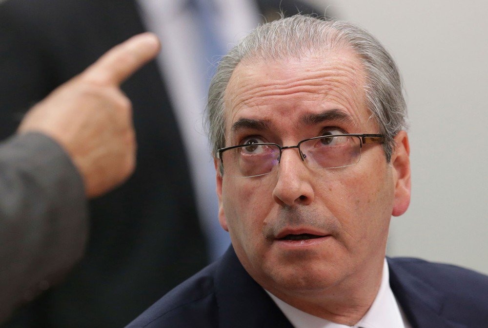 Resultado de imagem para Cunha fica calado durante depoimento na Operação Cui Bono