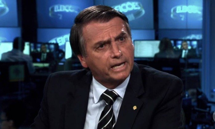 Resultado de imagem para Bolsonaro diz ao JN que criminoso nÃ£o Ã© 'ser humano normal' e defende policial que 'matar 10, 15 ou 20'