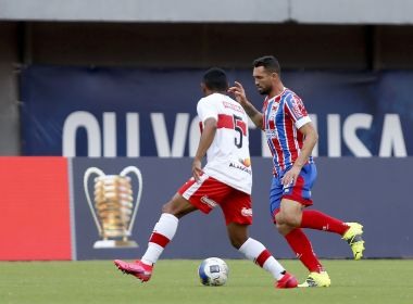 Gilberto exalta atuação do Bahia contra o CRB: 'Tá de parabéns'