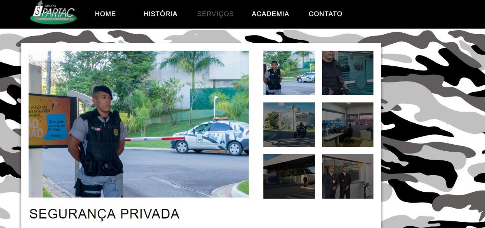 Resultado de imagem para fotos da empresa de seguranÃ§a Spartac