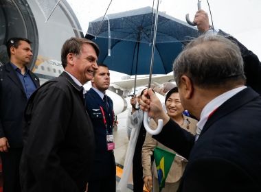 Sem agenda oficial, Bolsonaro passeia em comÃ©rcio e vai a churrascaria no JapÃ£o