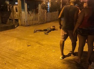 Praia do Forte: Flanelinha é morto a tiros e corpo é encontrado em meio de rua