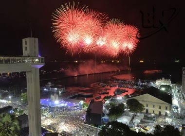 Queima de fogos do Réveillon de Salvador vai ser transmitida pela internet