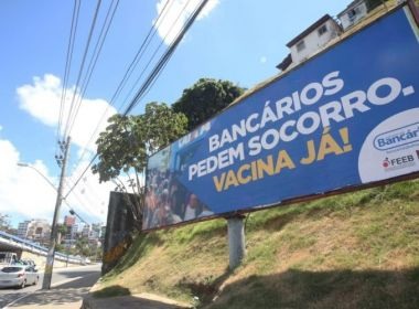 Funcionários da Caixa realizam manifestação em SSA e outras 11 cidades baianas nesta terça