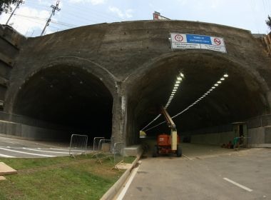 Novo trecho da Linha Azul terá estrutura para receber ônibus do BRT, diz Conder