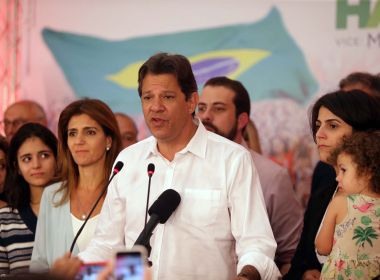 â??VerÃ¡s que o professor nÃ£o foge Ã  lutaâ??, diz Haddad ao defender oposiÃ§Ã£o do PT