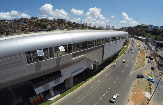 Resultado de imagem para Estação do metrô da Bonocô