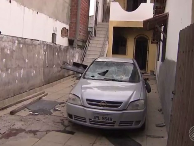 Após morte da idosa, número de vítimas da tragédia subiu para cinco (Foto: Reprodução / TV Bahia)