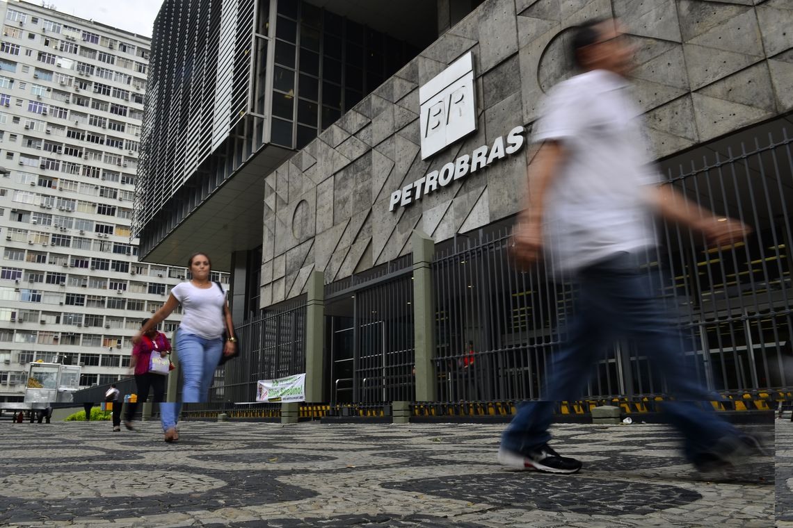 EdifÃ­cio sede da Petrobras na Avenida Chile, centro do Rio de Janeiro